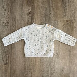 Carters Little Planet Organics Gray Quilted Sweatshirt